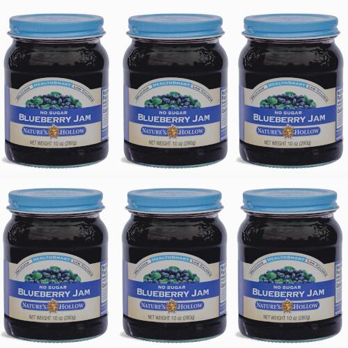 HealthSmart Blueberry Jam 6pk CASE 