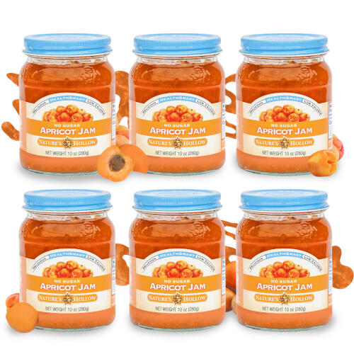 HealthSmart Apricot Jam 6pk CASE