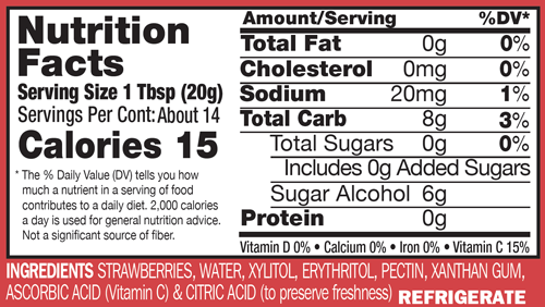 HealthSmart® Strawberry Jam