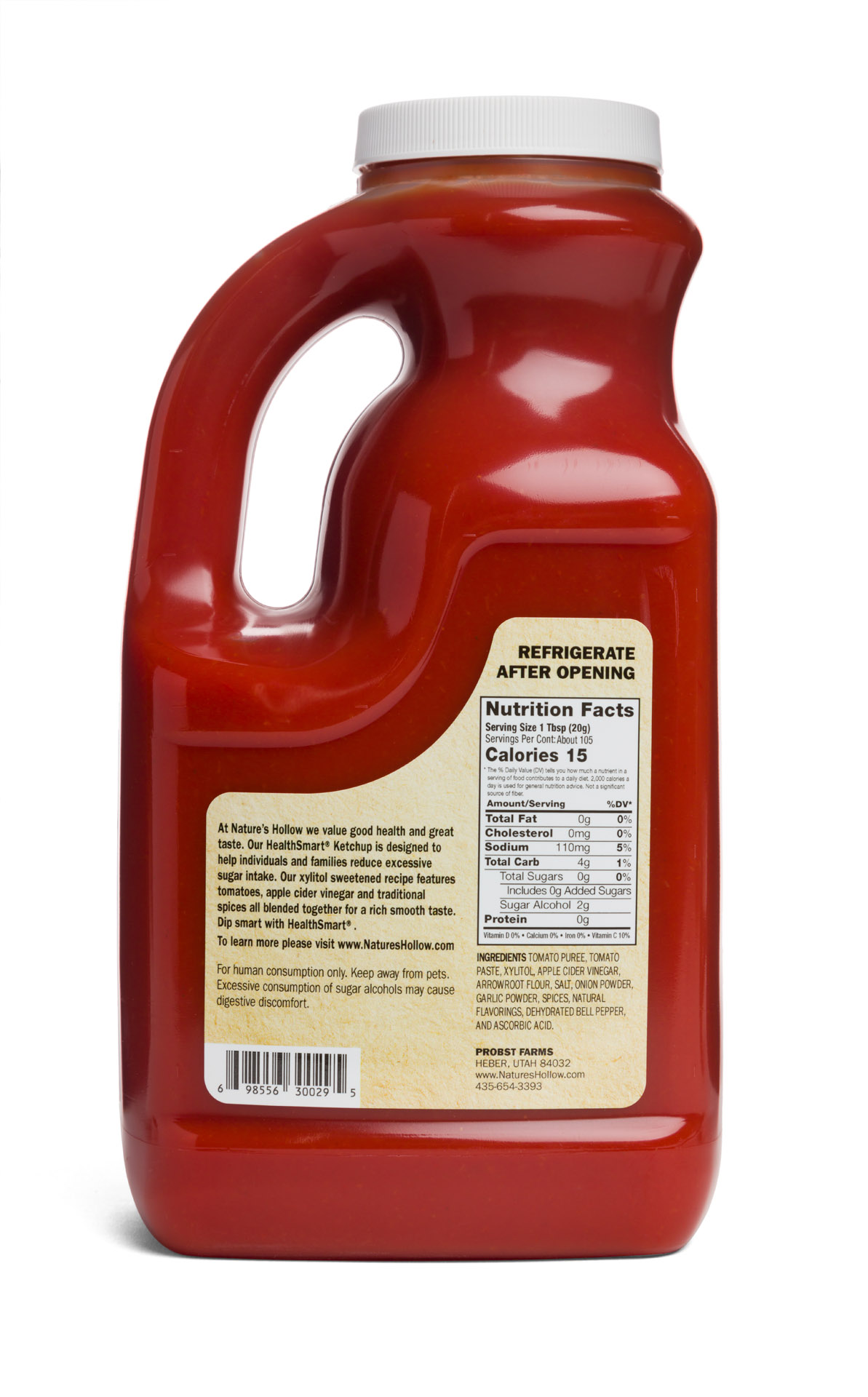 HealthSmart Ketchup - Half Gallon